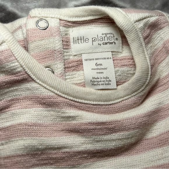 Little Planet by Carter's Baby Girls Sleeveless Bodysuit Bundle- Size 6M - Picture 4 of 6